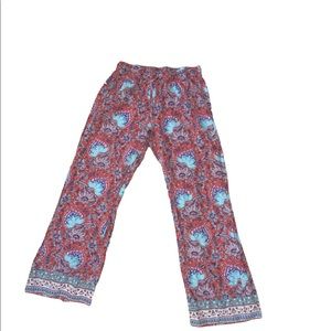 World Market Boho Pj pants lounge pants women S/M​